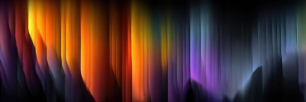 Vibrant abstract design featuring flowing colors and light patterns creating a dynamic visual effect photo
