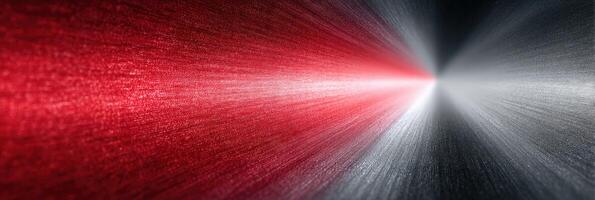 Dynamic light streaks in red and white create a vibrant abstract background photo