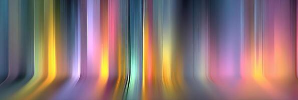 Colorful vertical streaks of light create a vibrant atmosphere in an abstract design at twilight photo