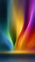 Vibrant color waves create a mesmerizing abstract background with flowing patterns and gradients photo