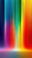 Vibrant colors blend in a dynamic spectrum creating a captivating visual experience in a radiant composition photo