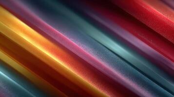 Colorful abstract pattern with dynamic lines and gradients in a mix of warm and cool tones photo