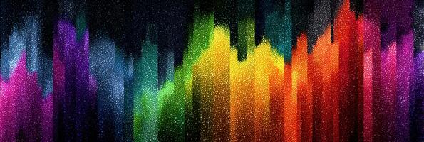 Vibrant abstract art showcasing a dynamic spectrum of colors with a textured appearance photo