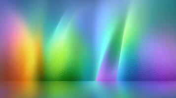 Colorful abstract patterns blend smoothly in vibrant hues, creating a lively visual experience in an artistic display photo