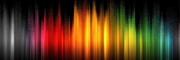 Vibrant spectrum of colorful vertical lines creating a stunning abstract art piece photo