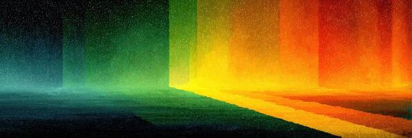 Colorful gradient shifting from dark hues to bright tones in a vibrant abstract design photo