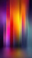 Vibrant abstract colors blend and flow in a surreal composition highlighting light and shadow play photo