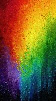 Vibrant abstract artwork showcasing a spectrum of colors blending seamlessly in a fascinating display of creativity photo