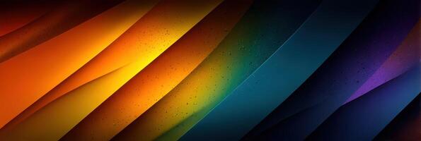 Colorful abstract waves create a vibrant visual effect in a digital art composition photo