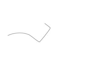 One line animation of credit card in continuous stroke style Transparent background with alpha channel Perfect for business finance banking fintech presentations and motion design overlays video