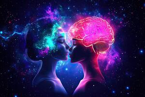 Cosmic Kiss of Minds photo
