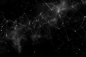 Abstract cosmic network photo