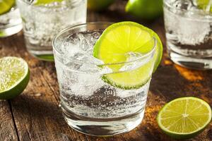 Refreshing Lime and Soda Drinks photo