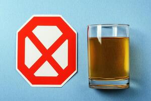 Prohibition of alcoholic beverage photo