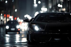 Night Drive in the City photo