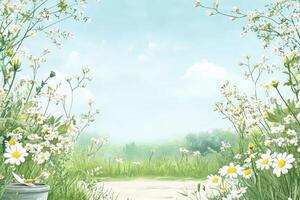 Spring Meadow Path photo