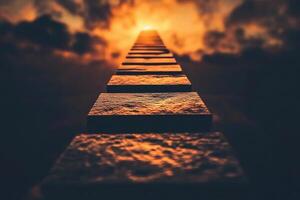 A path to the sun photo