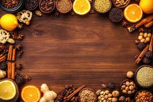 Spiced Autumnal Flavorful Frame photo