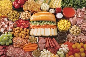 Assorted Food Display photo