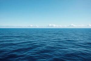 Vast expanse of ocean photo