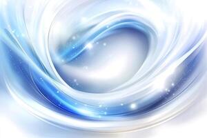 Abstract swirling light design photo