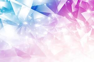 Abstract Geometric Design with Shimmering Light photo