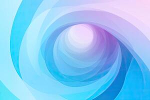 Abstract swirling tunnel of pastel colors photo