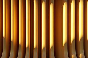 Abstract golden vertical paneling photo