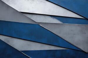 Abstract layered geometric design photo