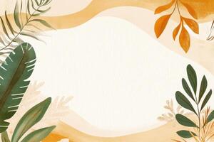 Botanical Border Design photo