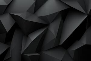 Abstract dark geometric shapes photo