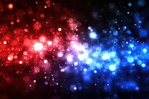 Abstract vibrant light streaks photo