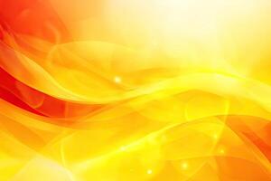 Abstract vibrant warm hues photo