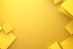 Geometric Yellow Background photo