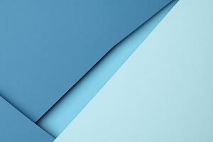 Abstract layered design with cool blues photo