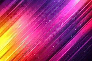 Vibrant diagonal stripes of radiant color with sparkling accents photo