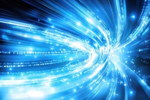 Abstract digital speed photo