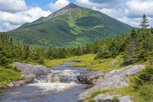 Mountain Stream Cascade photo