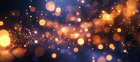 Abstract Bokeh Sparkle photo