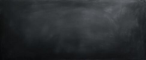 The empty blackboard inviting creativity and ideas for learning and teaching. photo