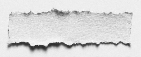 The Torn Paper in a Clean, Minimalistic Style for Creative Use photo
