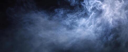 The mesmerizing dance of smoke creating an ethereal atmosphere. photo