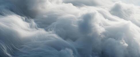 The Majestic Dance of Clouds in a Tranquil Sky Setting photo
