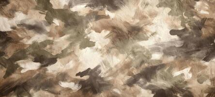 The rich hues of a camouflage abstract background texture. photo