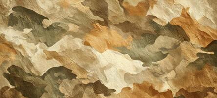 The Camouflage Pattern Blending Natural Colors and Textures Together photo