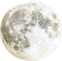 A large full moon is shown in this image png