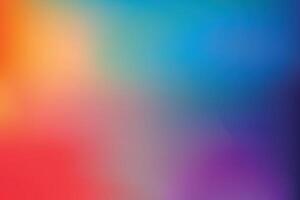 Abstract multicolor gradient background vector