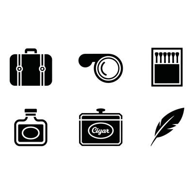 A voyage of discovery featuring nostalgic artifacts suitcase whistle spirits cigars and feathers on