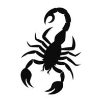 scorpion icon on white background vector