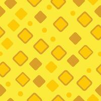 a yellow and brown pattern with squares vector